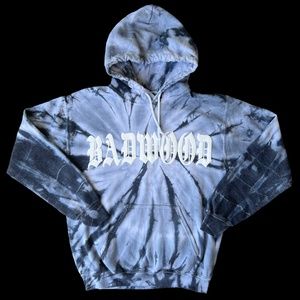 BADWOOD Old English Tie Dye Hoodie (BRAND NEW) Size L